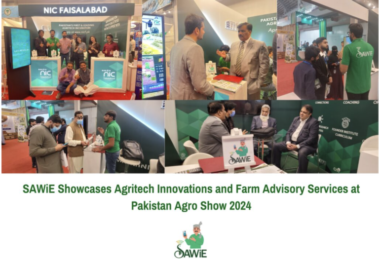 SAWiE Showcases Agritech Innovations and Farm Advisory Services at Pakistan Agro Show 2024